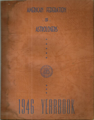 Обложка "American Federation of Astrologers Yearbook"